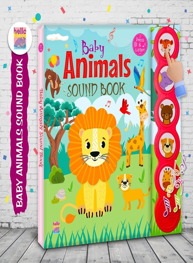 BRIJBASI Baby Animal Sound Book for Kids and Toddlers | Interactive Learning with Realistic Animal Sounds | Fun and Educational Storytime Book - Image 4